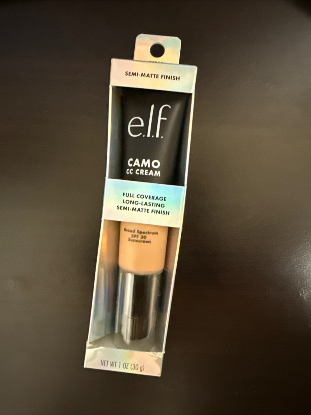 e.l.f. Camo CC Cream - Light 280 N Warm Undertone Beige Shade, Semi-Matte Finish